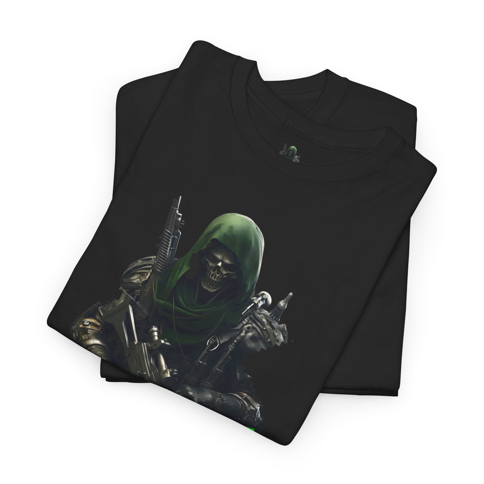 StreamerVids with Gun Unisex Heavy Cotton Tee
